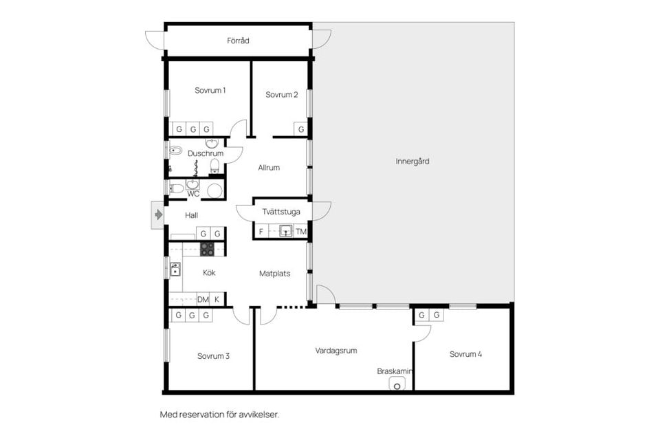 Radhus, Flädergatan 25, Visby - Öster, Gotland