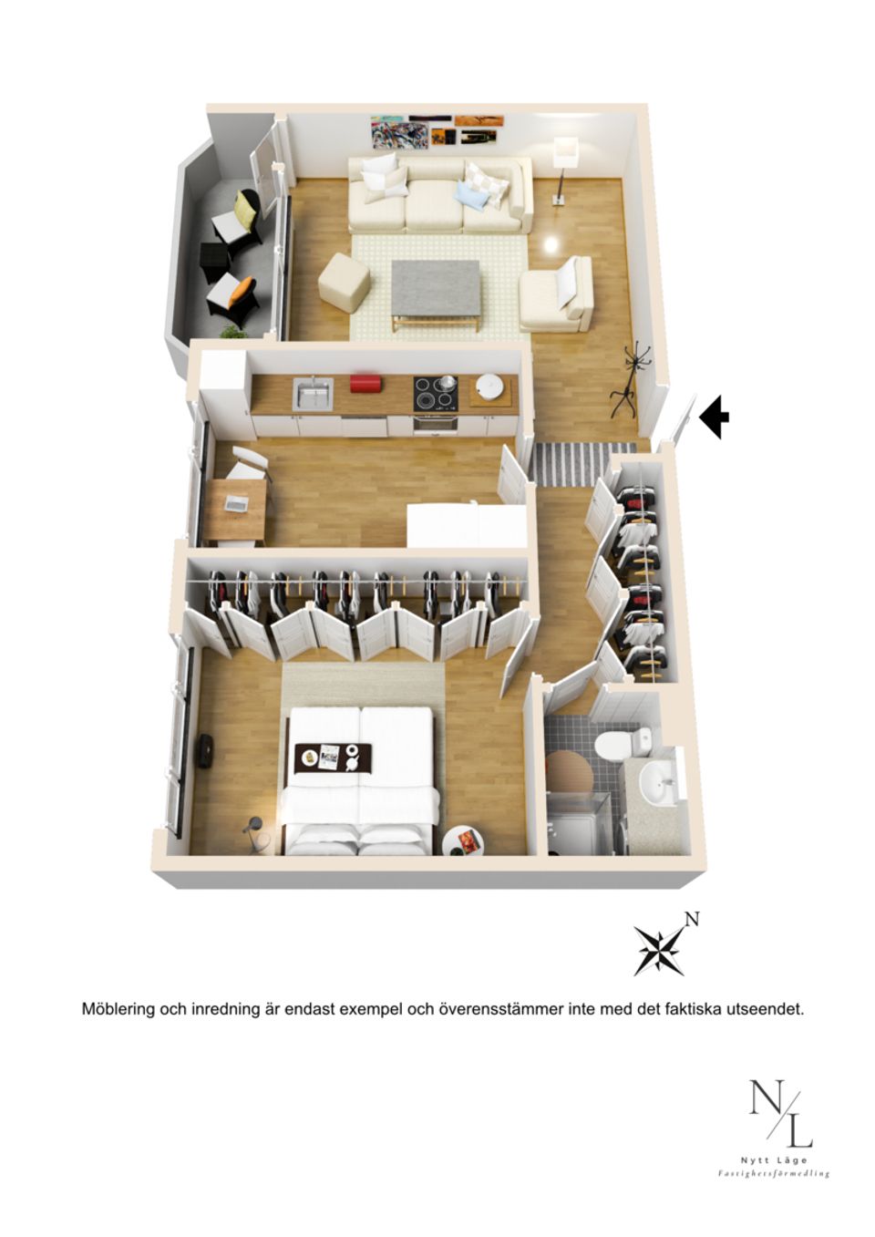 Bostadsrätt, Södra Storgatan 28 C, Bjuv