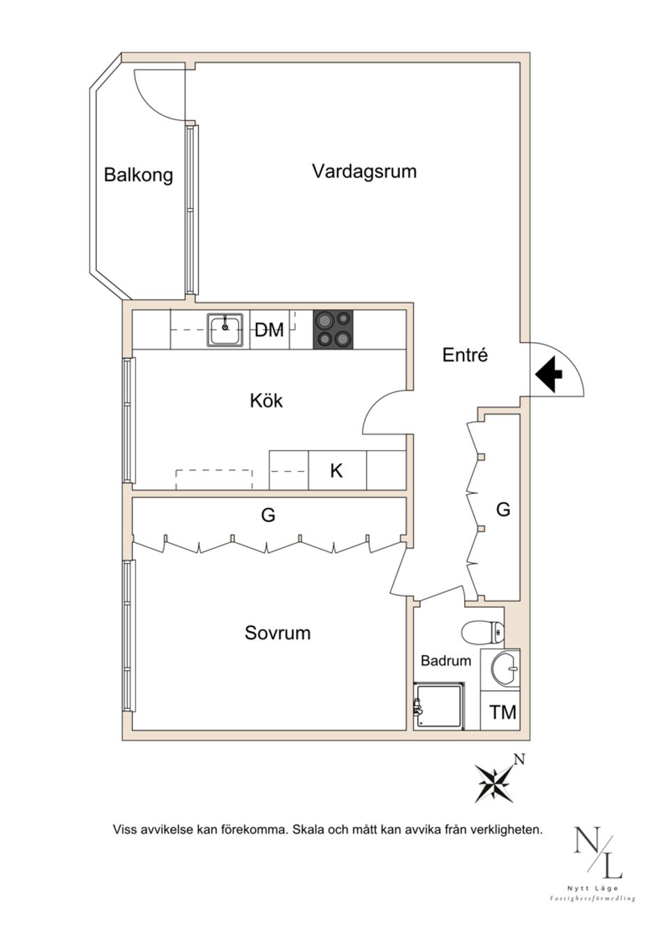 Bostadsrätt, Södra Storgatan 28 C, Bjuv