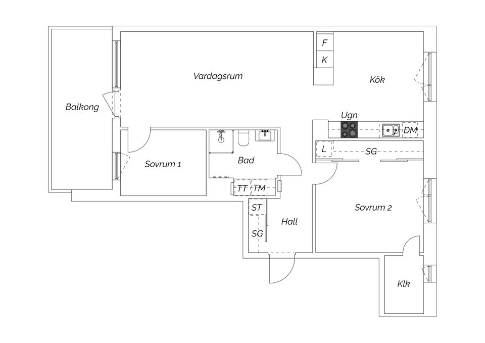 Bostadsrätt, Soldathemsgatan 14, Kviberg, Göteborg
