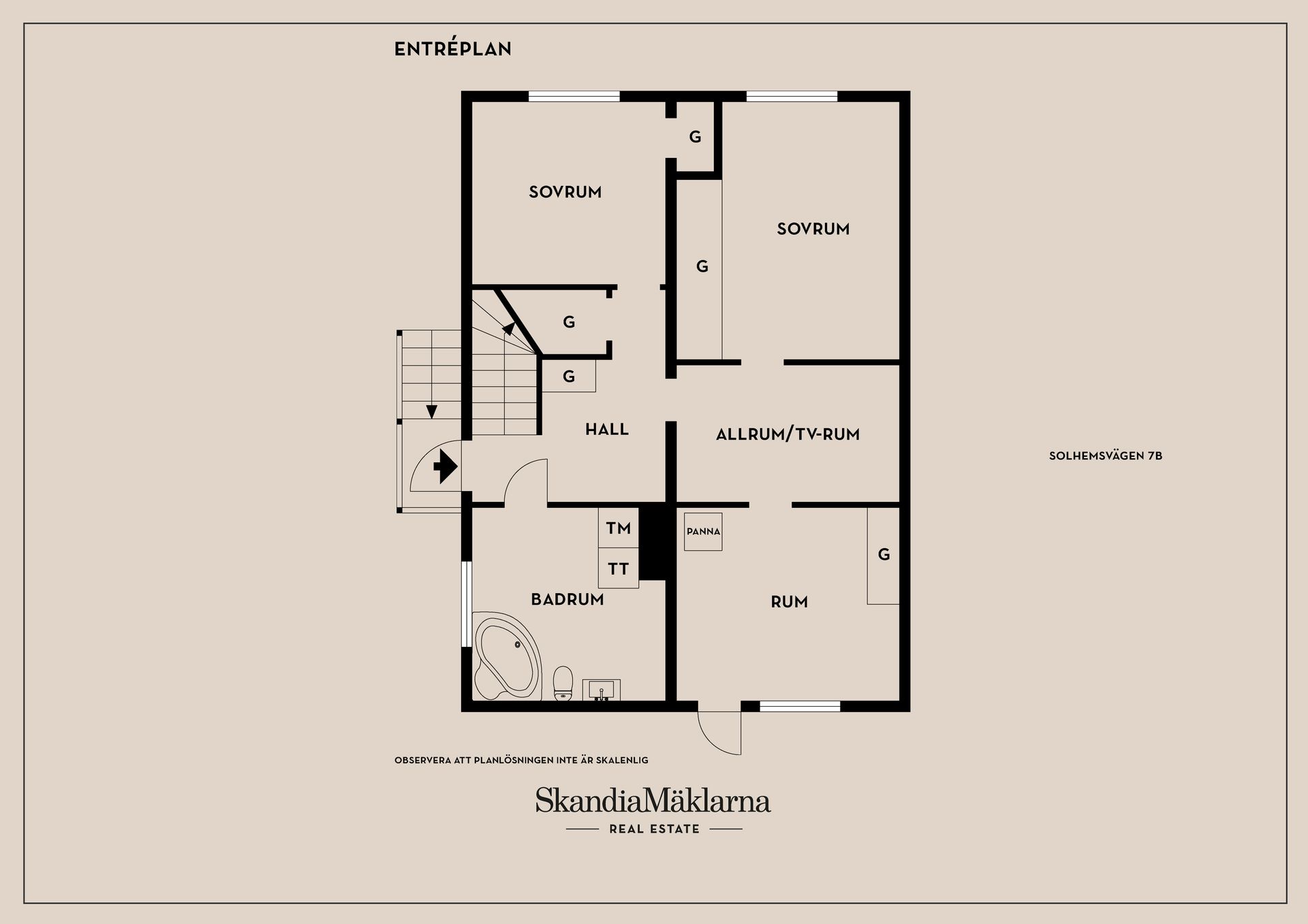 Villa, Solhemsvägen 7B, Fullersta, Huddinge