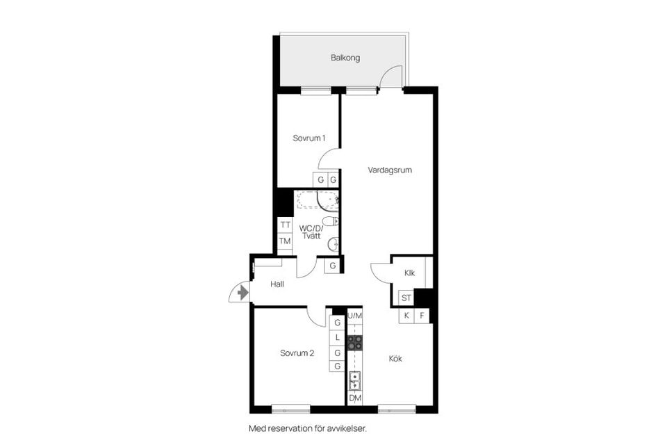 Bostadsrätt, Skeppsmäklargatan 53, Hammarby Sjöstad, Stockholm