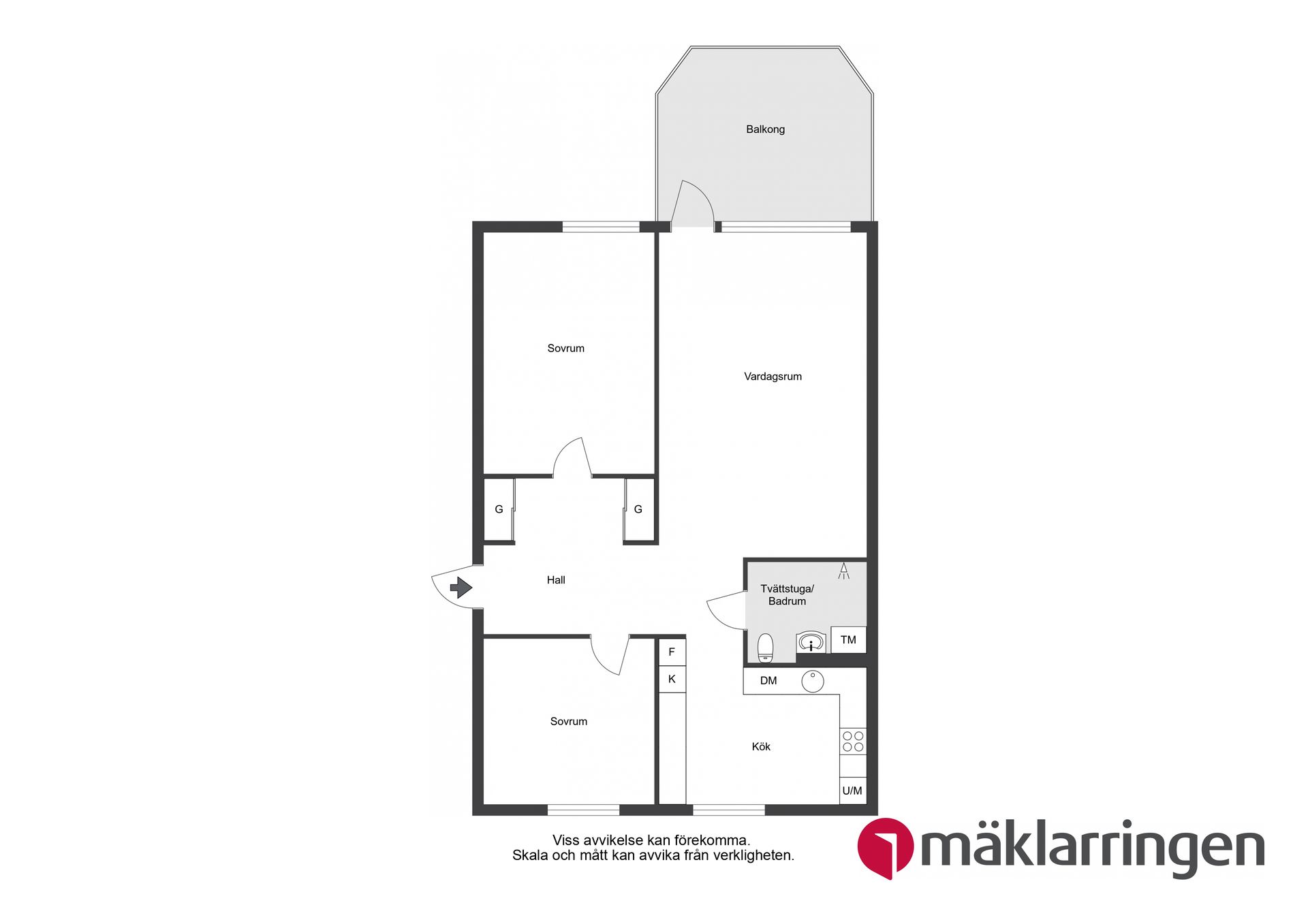 Bostadsrätt, Tegvägen 28, Viksjö, Järfälla