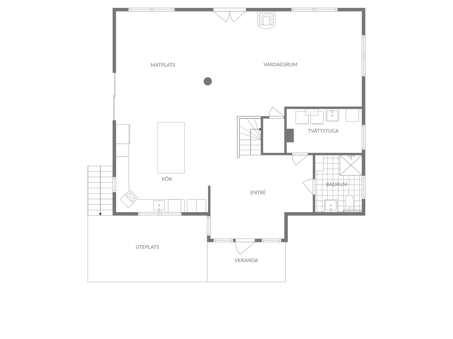 Villa, Gösvägen 1, Sticklinge, Lidingö