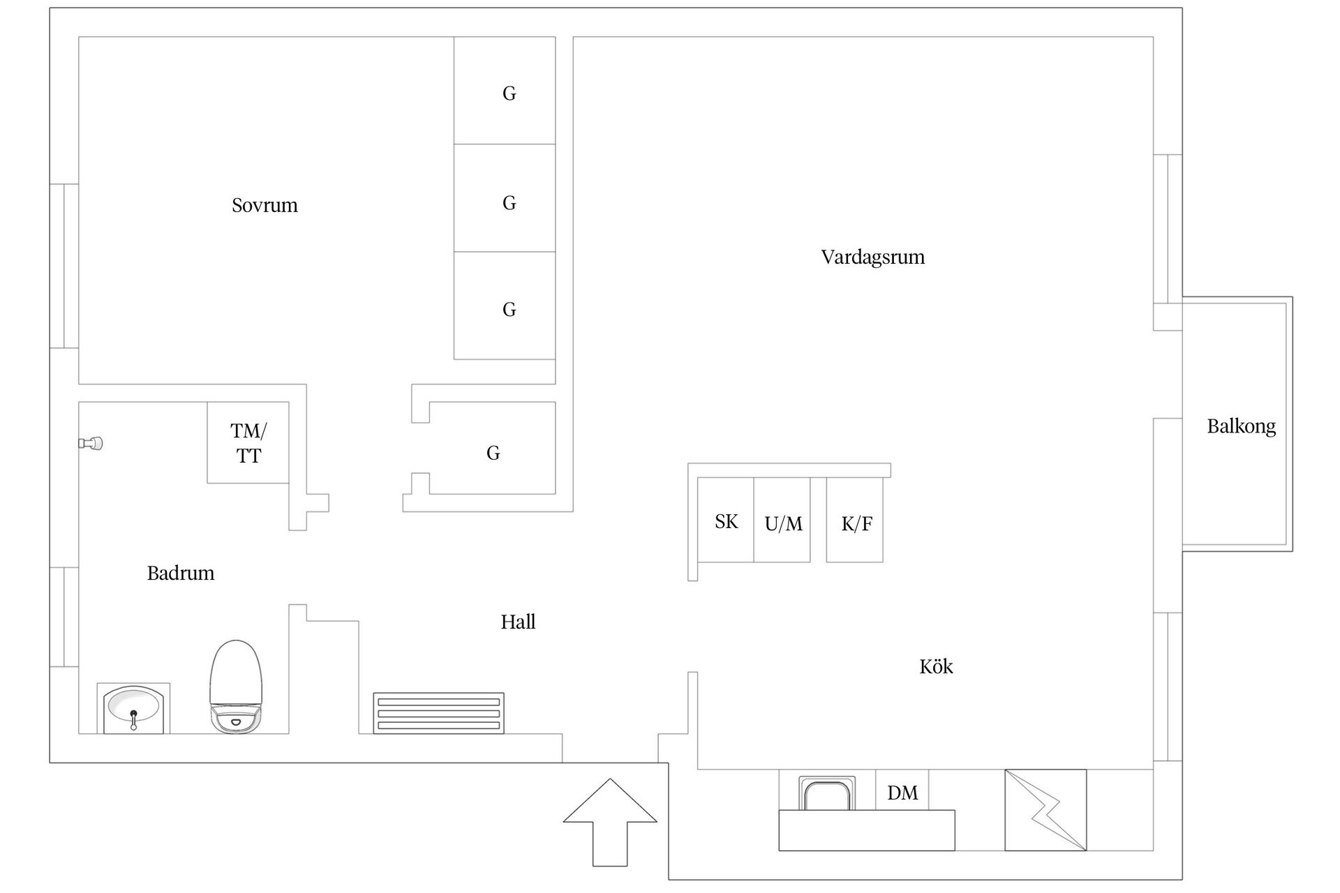 Bostadsrätt, Birkagatan 16B, Örgryte, Göteborg