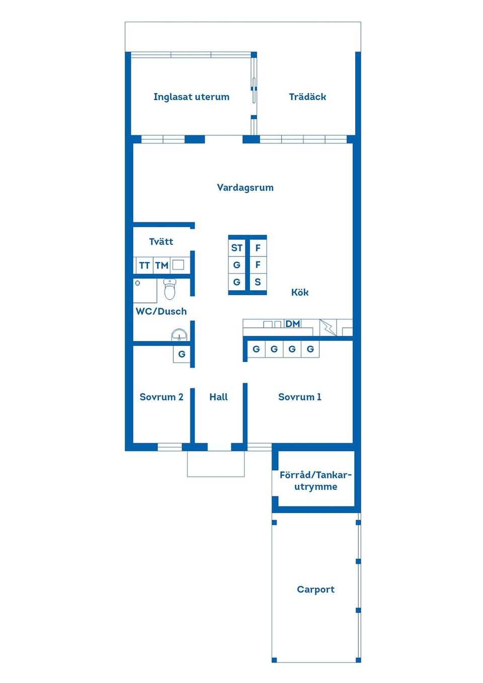 Bostadsrätt, Radhus, Geodetgatan 24C, Hemlingby, Gävle