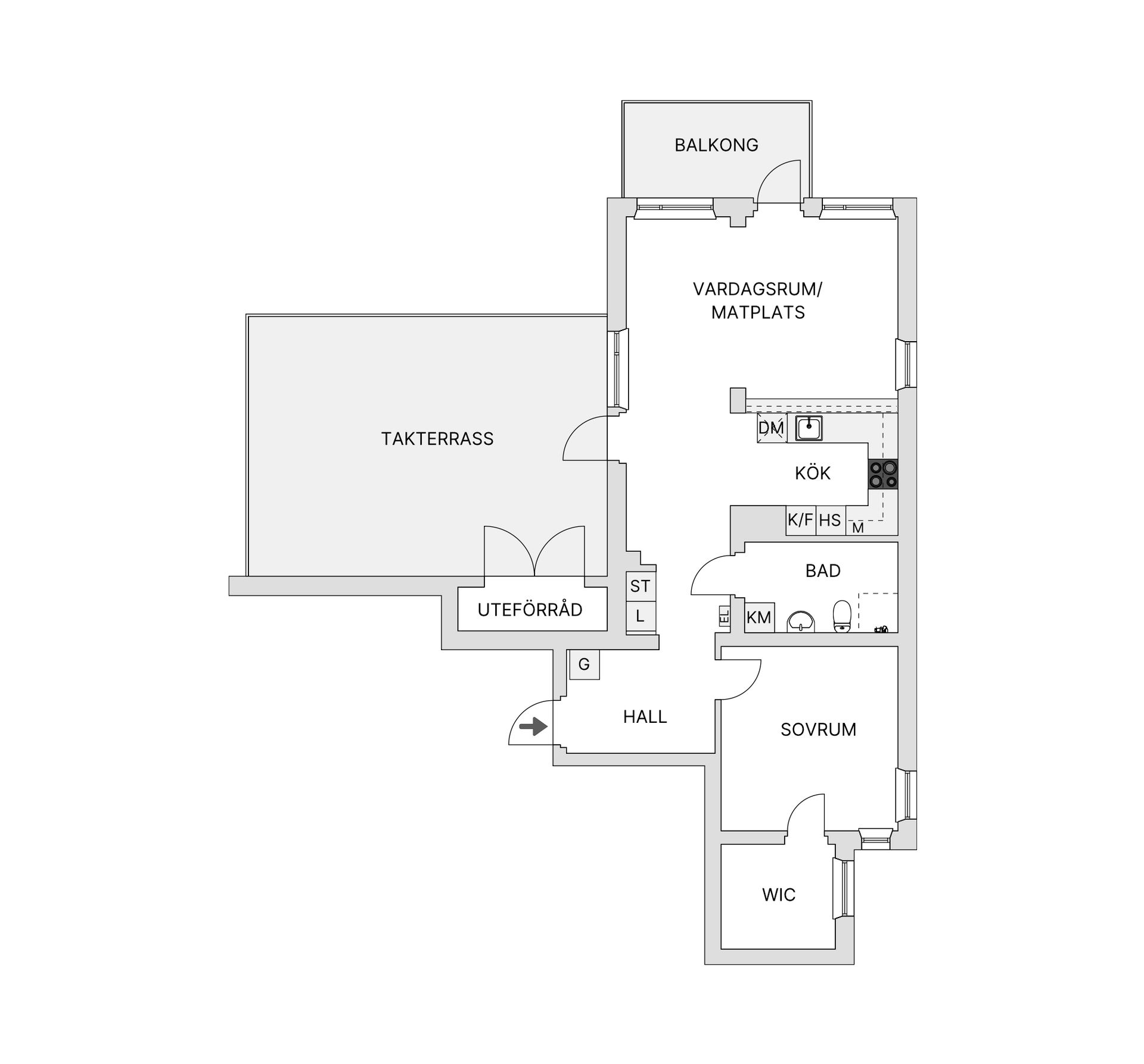 Bostadsrätt, Frestavägen 20, Edsängen, Sollentuna