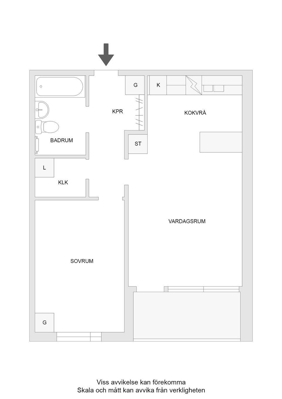 Bostadsrätt, Släggkastargatan 11, Rönnby, Västerås