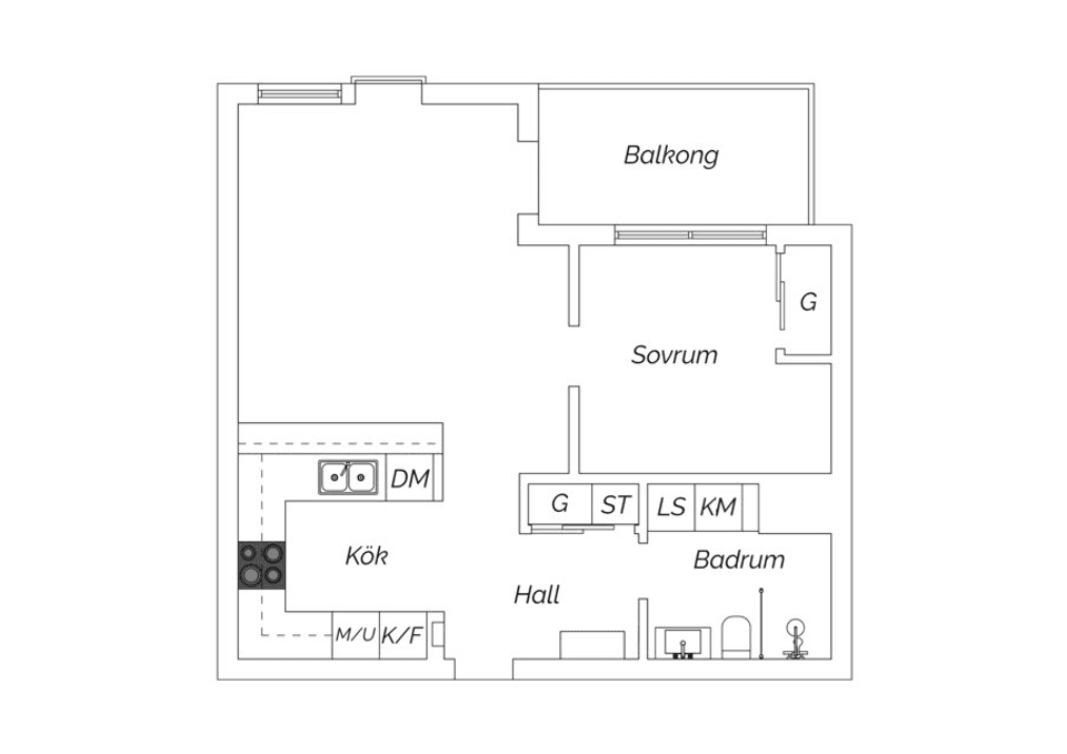 Bostadsrätt, Mobilgatan 5, Telefonplan, Stockholm