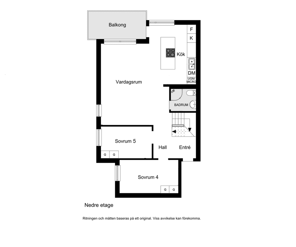 Bostadsrätt, Ekensbergsvägen 23, vån 5 & 6, Gröndal - Ekensberg, Stockholm