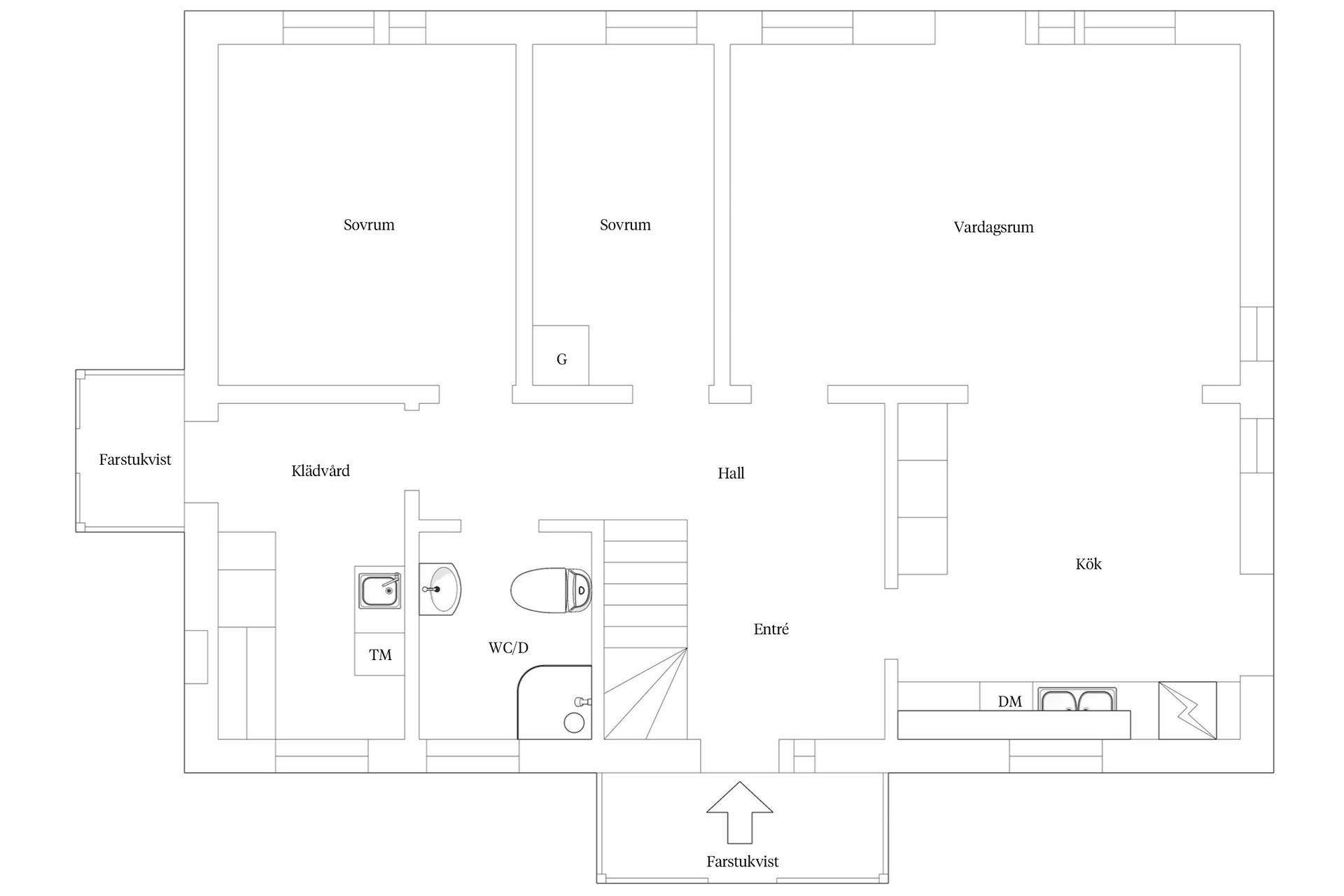 Villa, Norrängsvägen 6B, Tosterön, Strängnäs