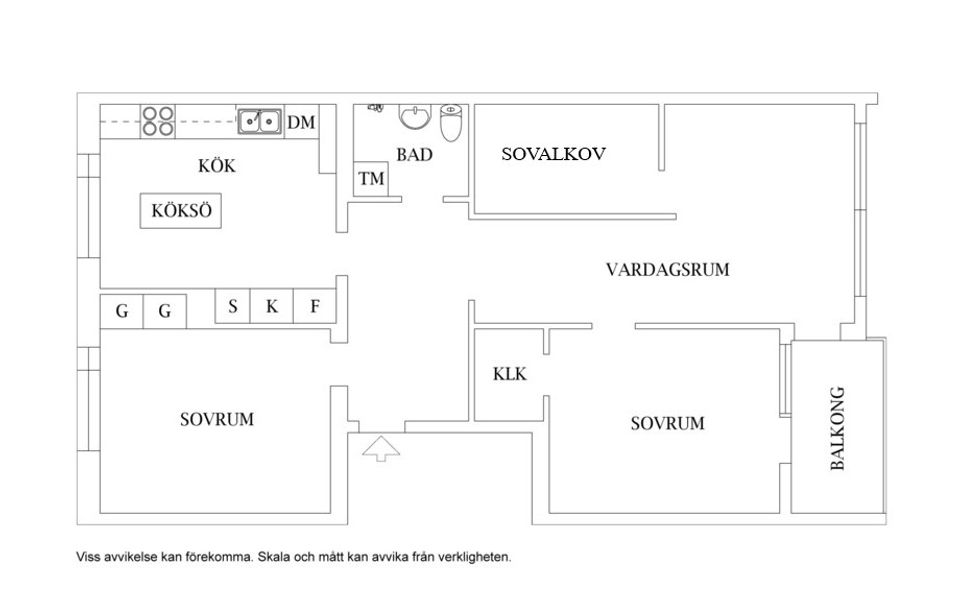 Bostadsrätt, Munkebergsgatan 82, Mjölkudden, Luleå