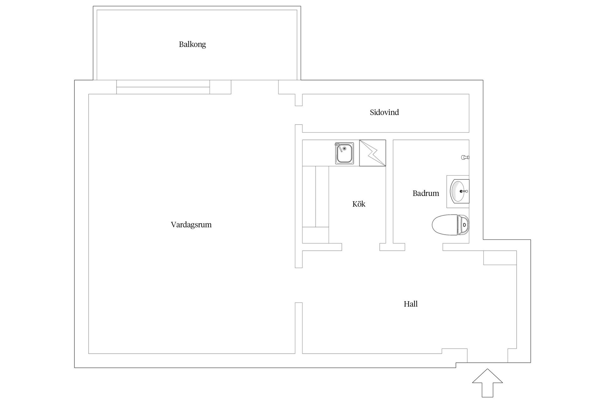 Bostadsrätt, Filippavägen 4D, Sofiaparken, Lund