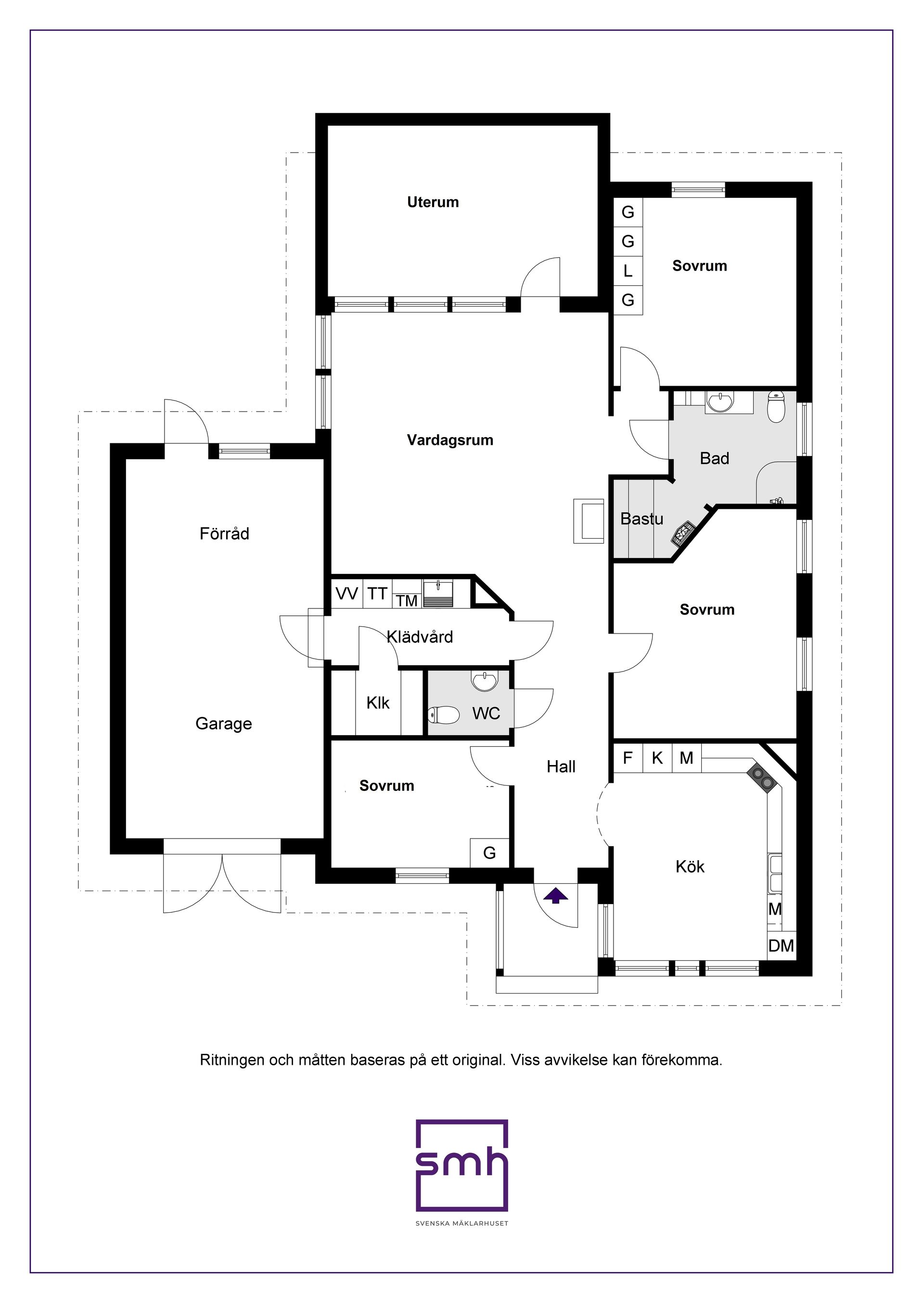 Villa, Nunnavägen 6, Skokloster/Slottsskogen, Håbo