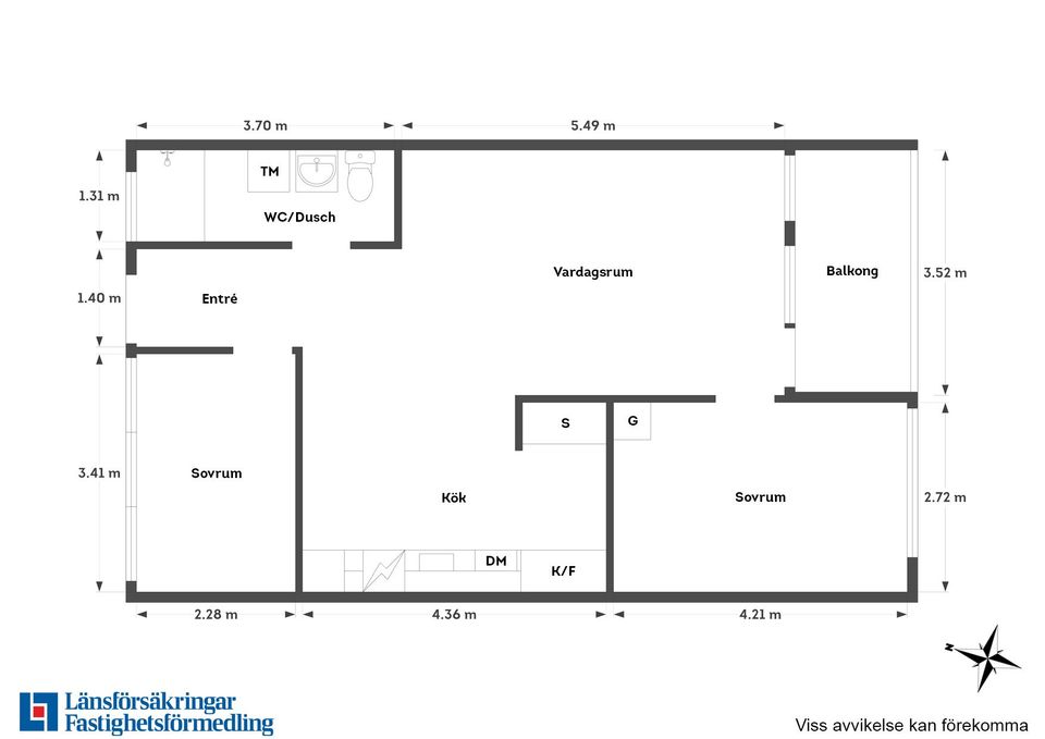 Bostadsrätt, Olshammarsgatan 2, Hisings Backa, Göteborg