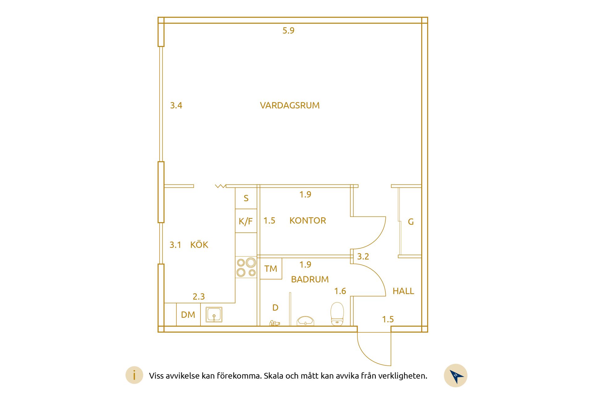 Bostadsrätt, Bergkullevägen 225, Sylte, Trollhättan