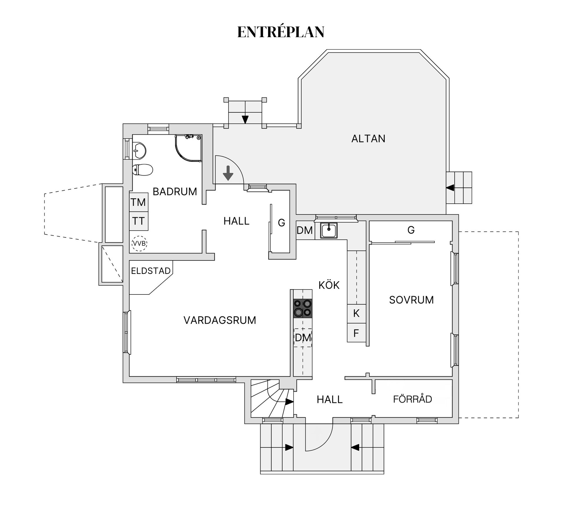 Villa, Östra Äskevägen 3, Bosnäs, Borås