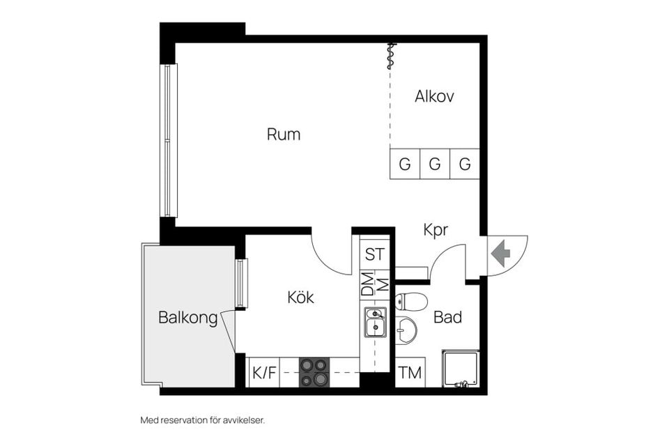 Bostadsrätt, Norrtäljegatan 3A, Fålhagen, Uppsala