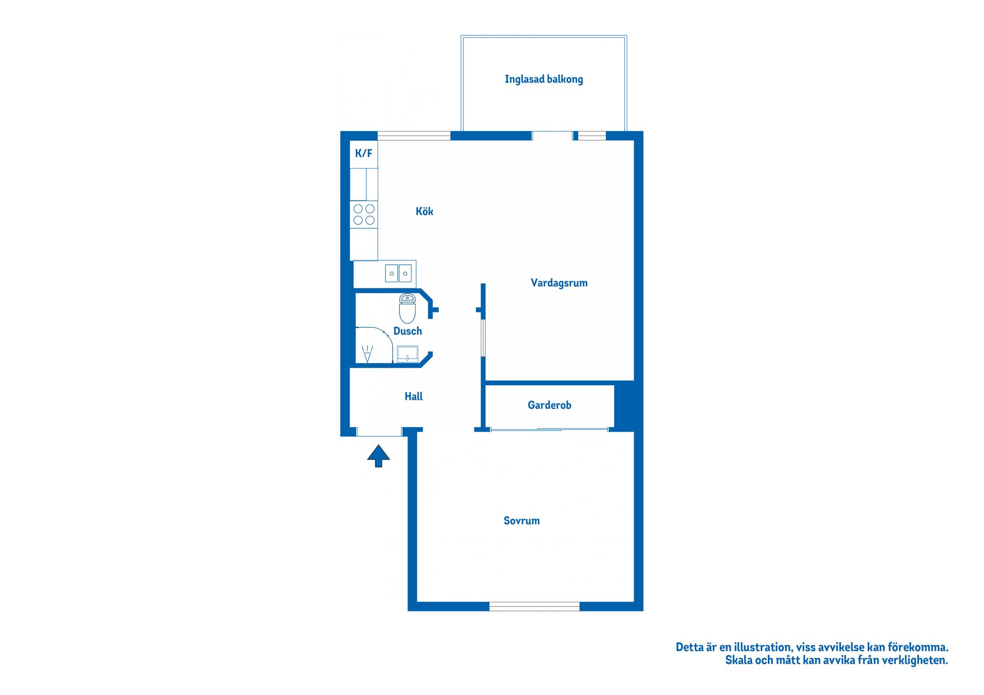 Bostadsrätt, Mimers väg 6A, Katrineholm Söder, Katrineholm