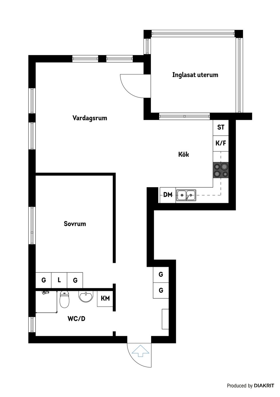 Bostadsrätt, Strandparksvägen 7A, Arnö, Nyköping