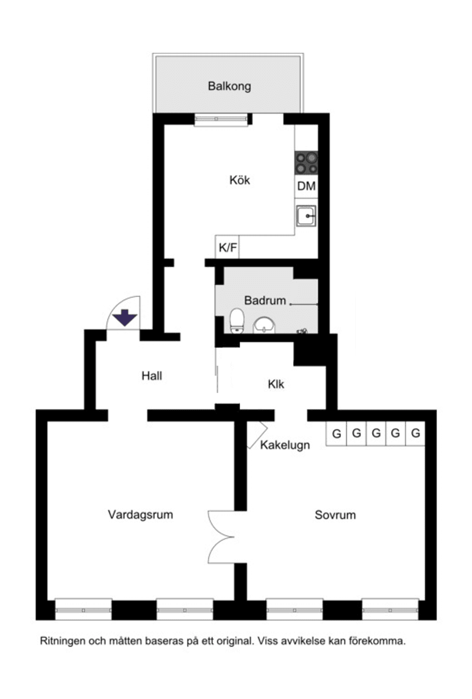 Bostadsrätt, Stenvinkelsgatan 6B, Halmstad centrum, Halmstad