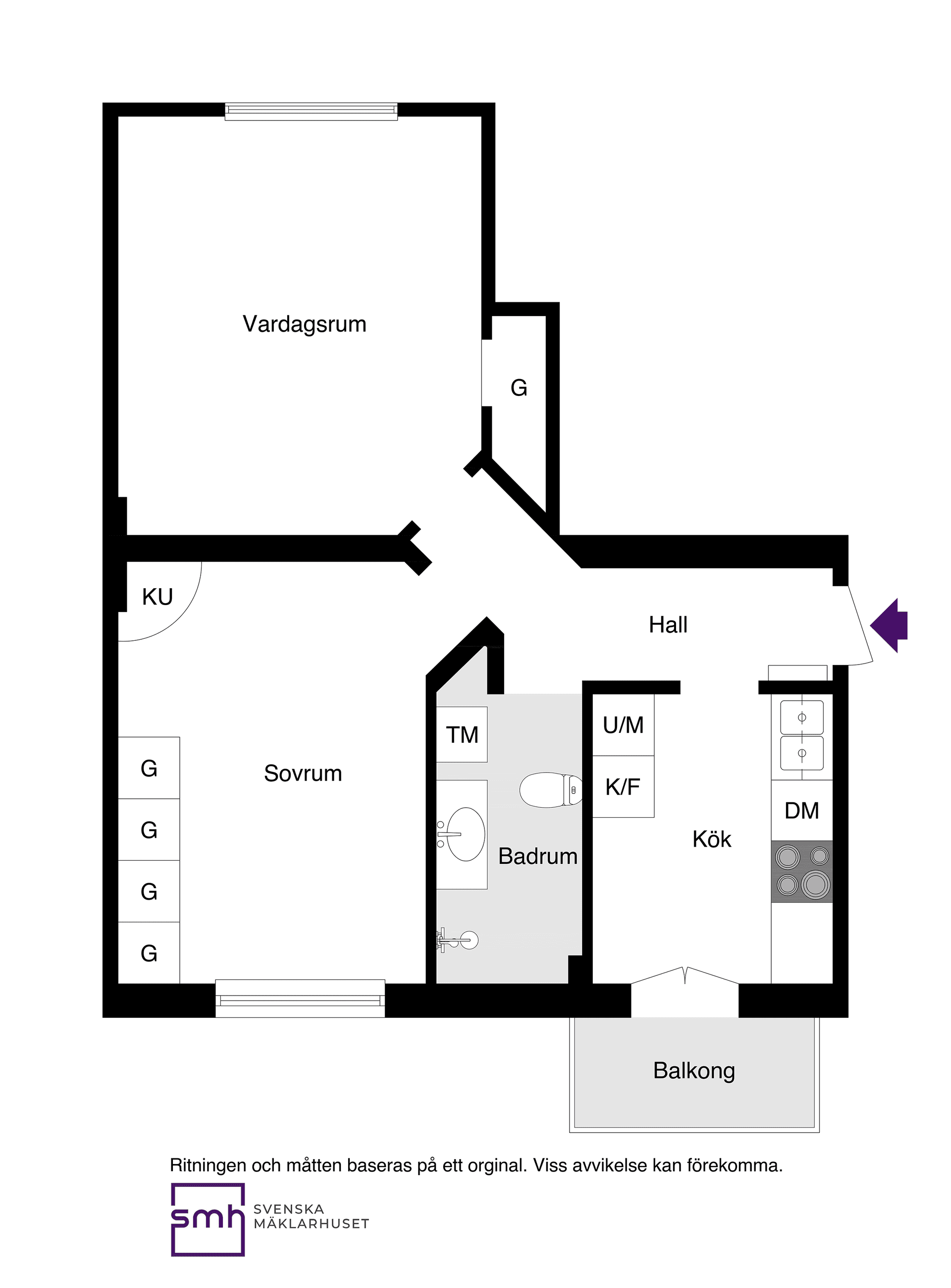 Bostadsrätt, Götgatan 4B, Centrala Sundbyberg, Sundbyberg