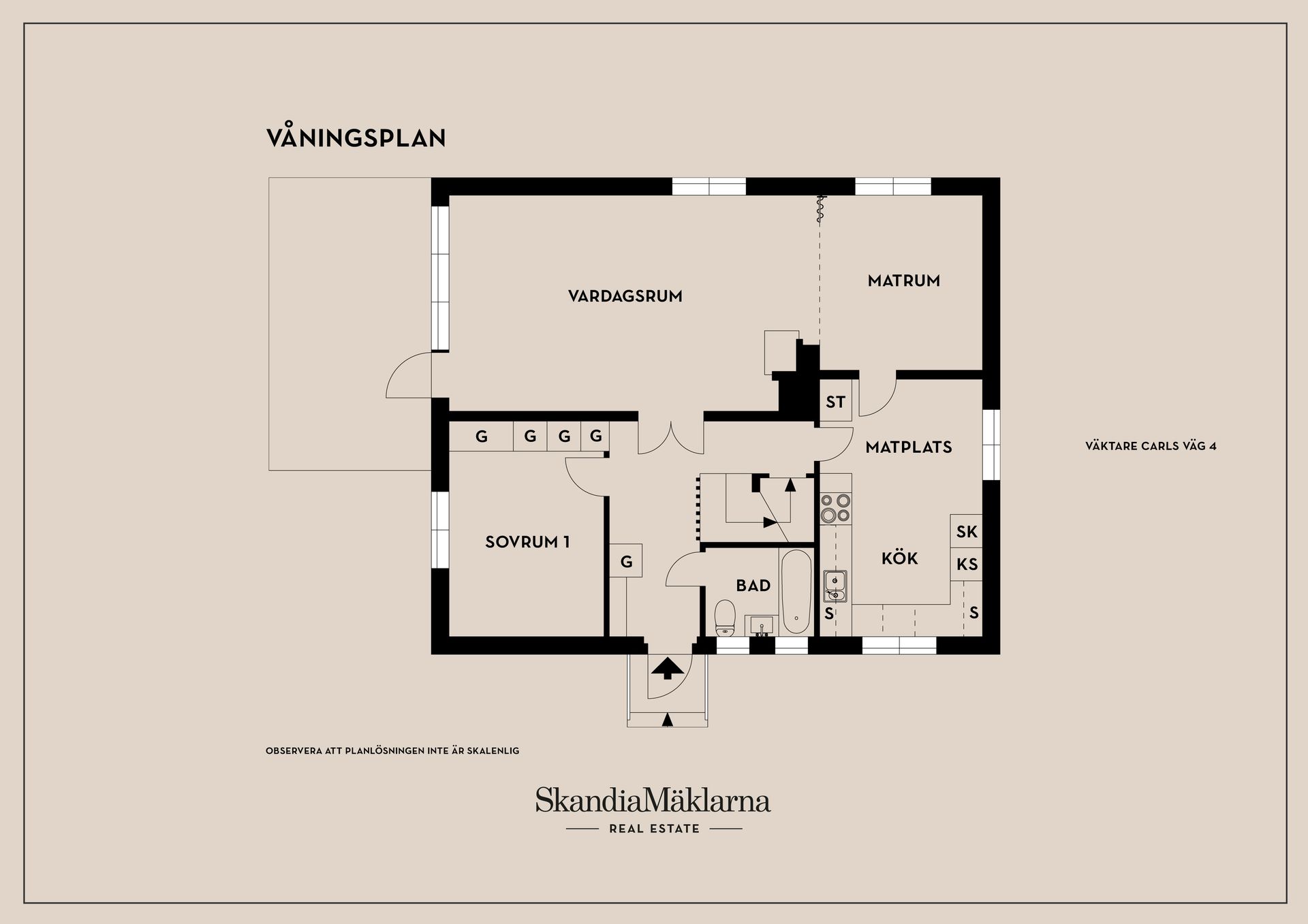 Villa, Väktare Carls väg 4, Ulricehamn