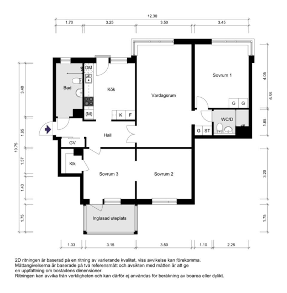 Bostadsrätt, Djupdalsvägen 4C, Edsbacka, Sollentuna