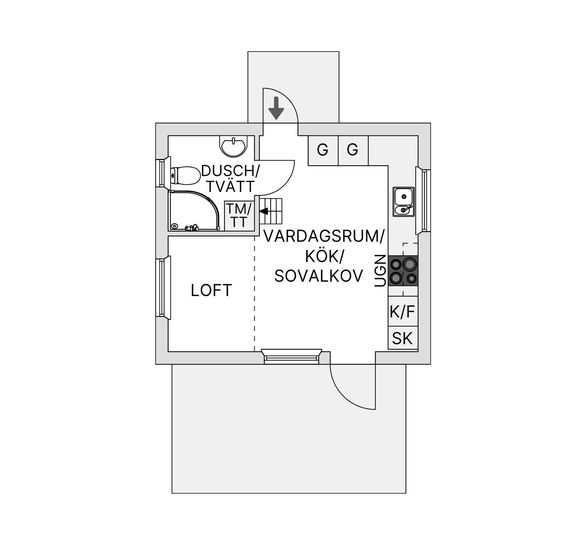 Bostadsrätt, Torsby åkerväg 9C, Torsby, Värmdö