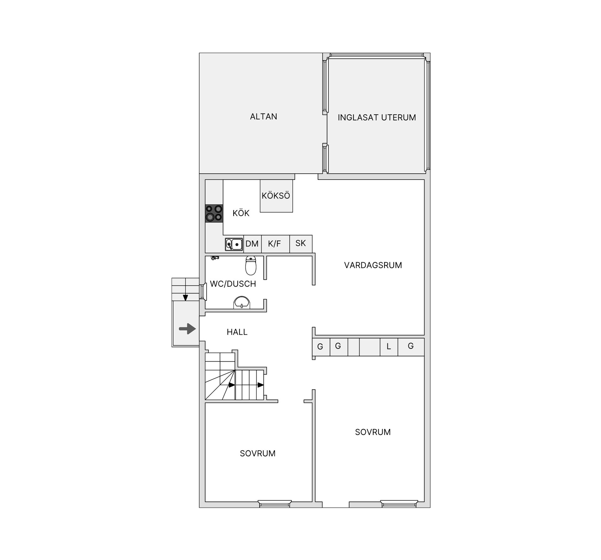 Villa, Marschgatan 38, Romme, Borlänge