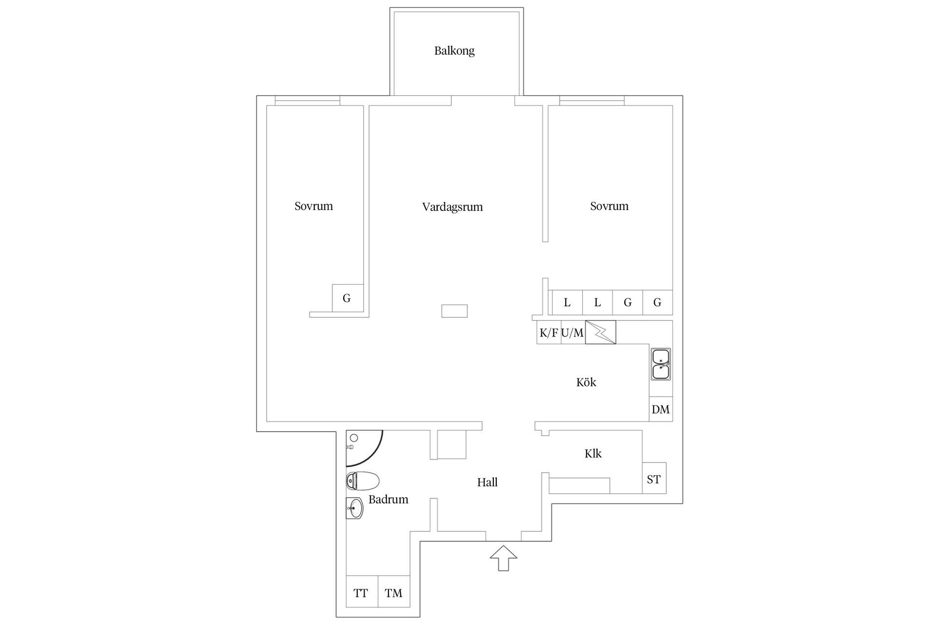 Bostadsrätt, Sankt Jörgens allé 4 D, Sankt Jörgen, Göteborg