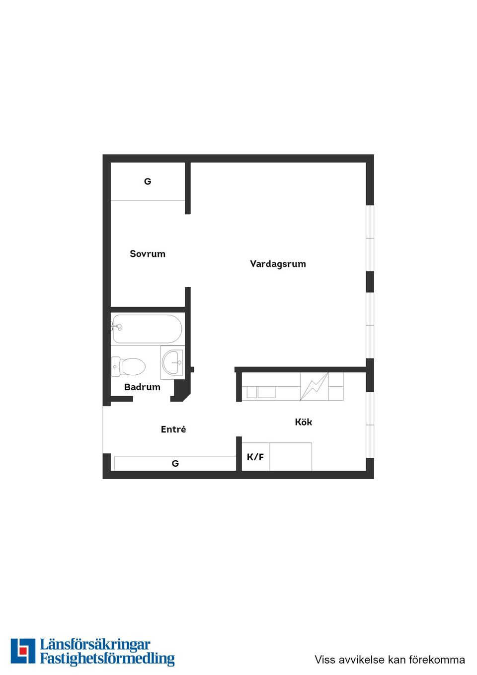 Bostadsrätt, Storgatan 52a, Centralt, Östersund