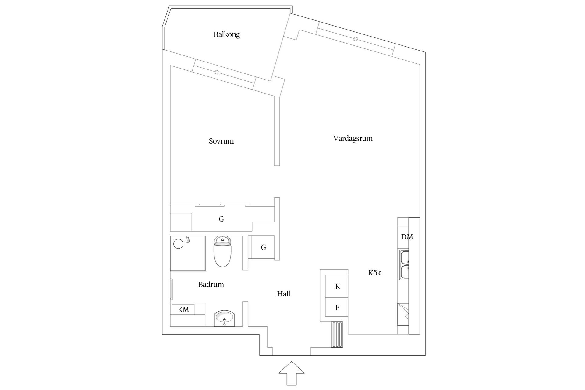 Bostadsrätt, Masugnsvägen 54, vån 3, Bromma - Mariehäll, Stockholm
