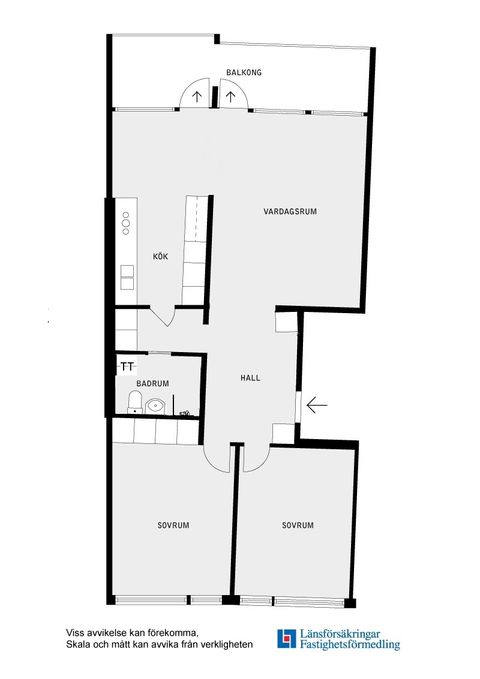 Bostadsrätt, Meteorvägen 16, 3tr, Grindtorp, Täby