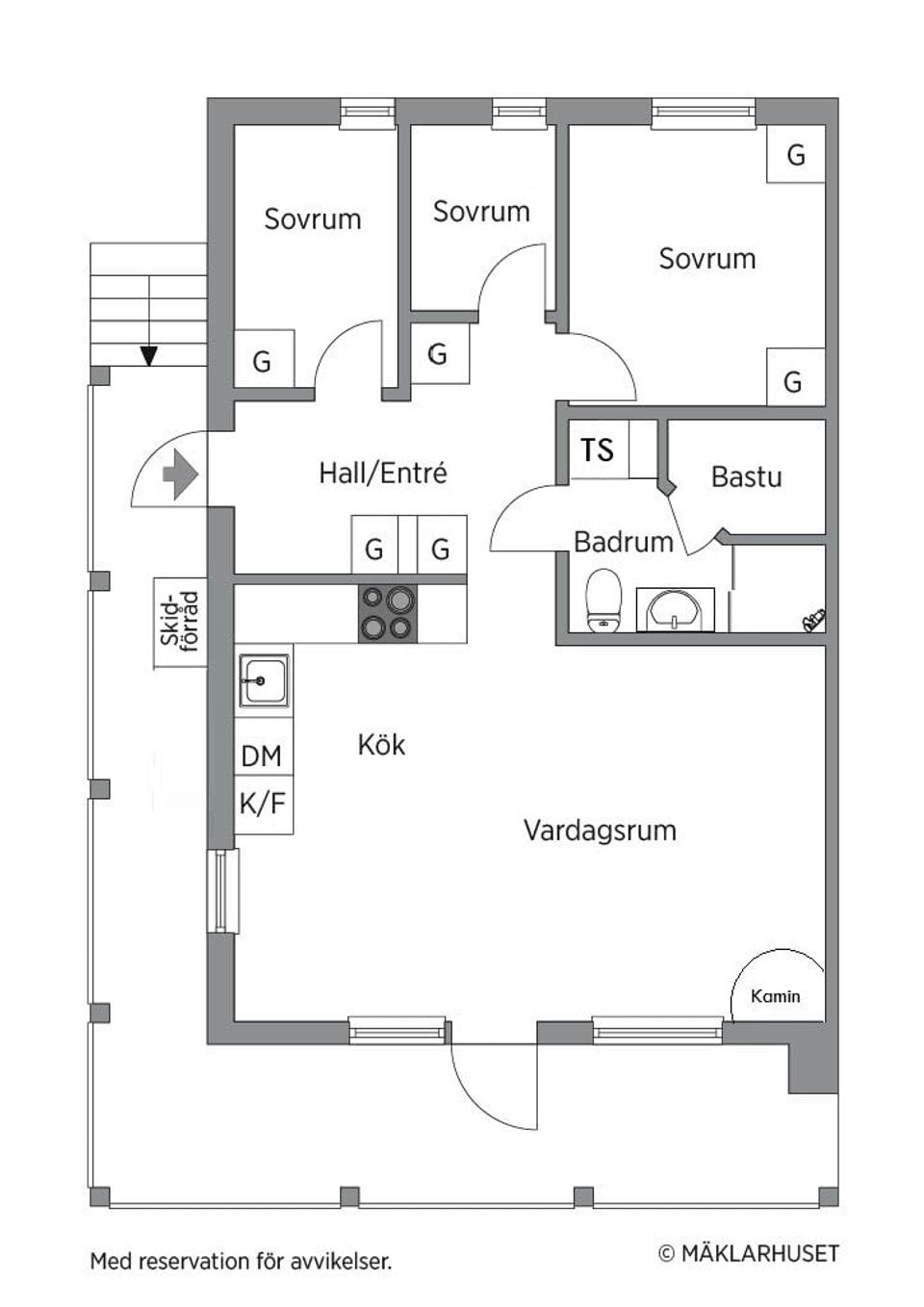 Bostadsrätt, Tegefjäll Nedre Alpen 16B, Tegefjäll, Åre