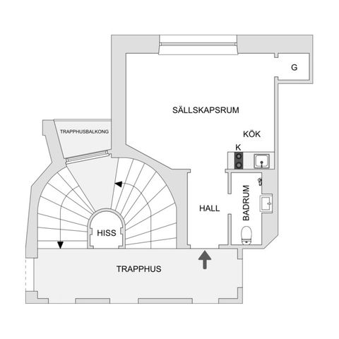 Bostadsrätt, Vulcanusgatan 8, 4 tr, Vasastan Atlas, Stockholm