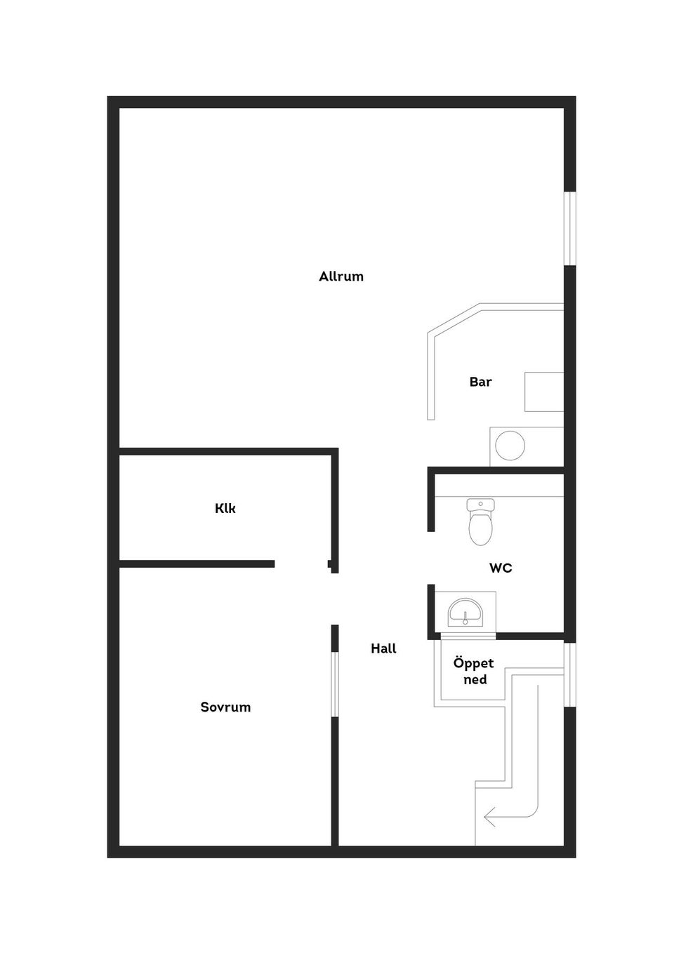 Villa, Södra Hamngatan 30, Söderhamn - centrum, Söderhamn