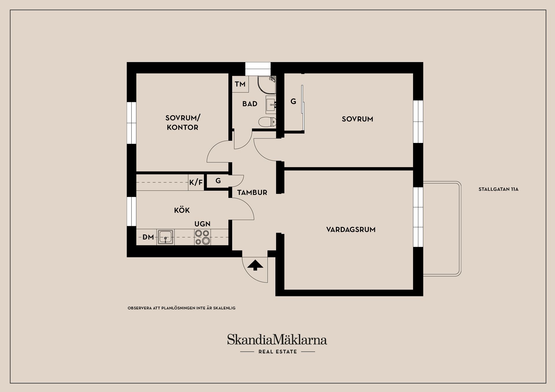 Bostadsrätt, Stallgatan 11A, Tannefors, Linköping