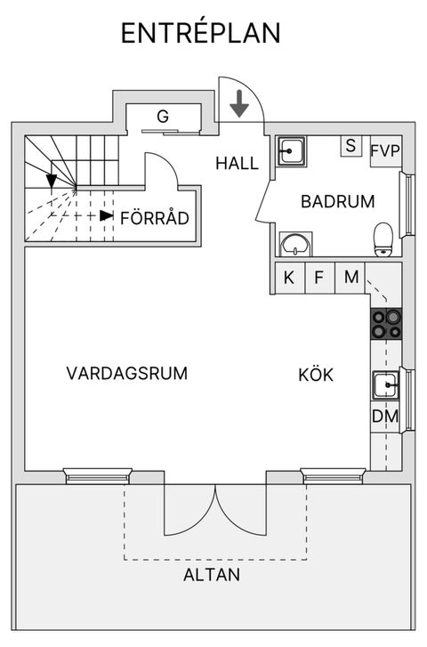 Bostadsrätt, Radhus, Tunavägen 25A, Österskär, Österåker