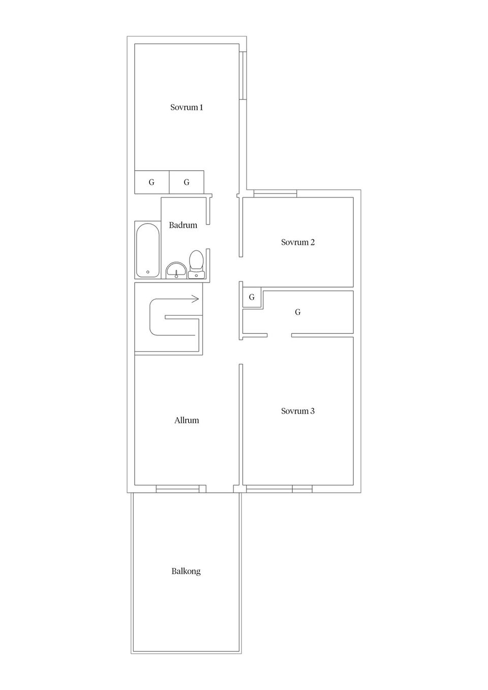 Villa, Radhus, Sundsborgsvägen 39, Odenslunda, Upplands Väsby