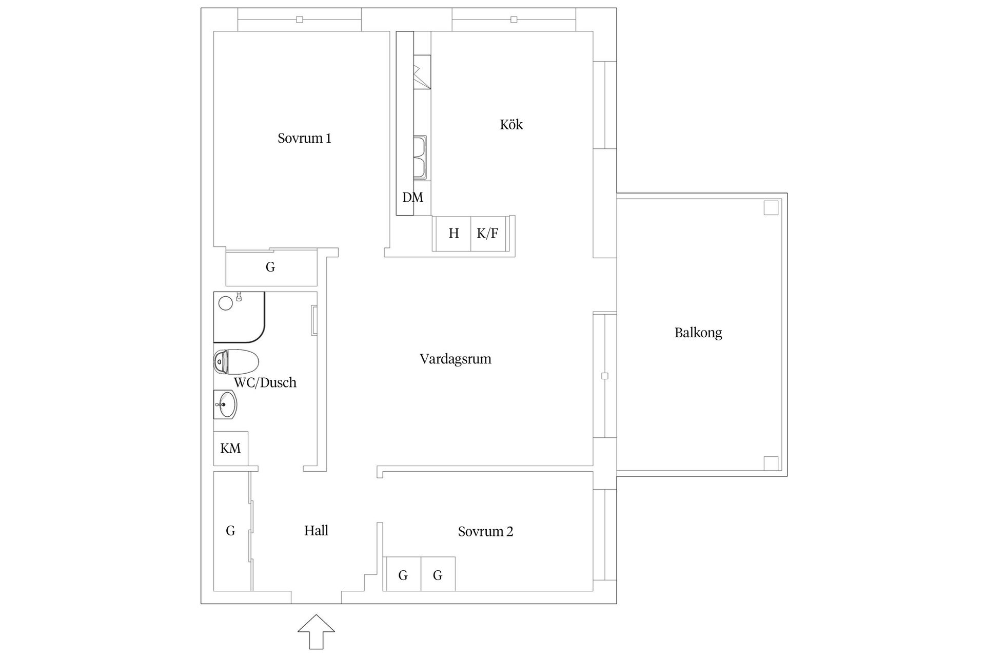 Bostadsrätt, Olles gata 2, Ytterby, Kungälv