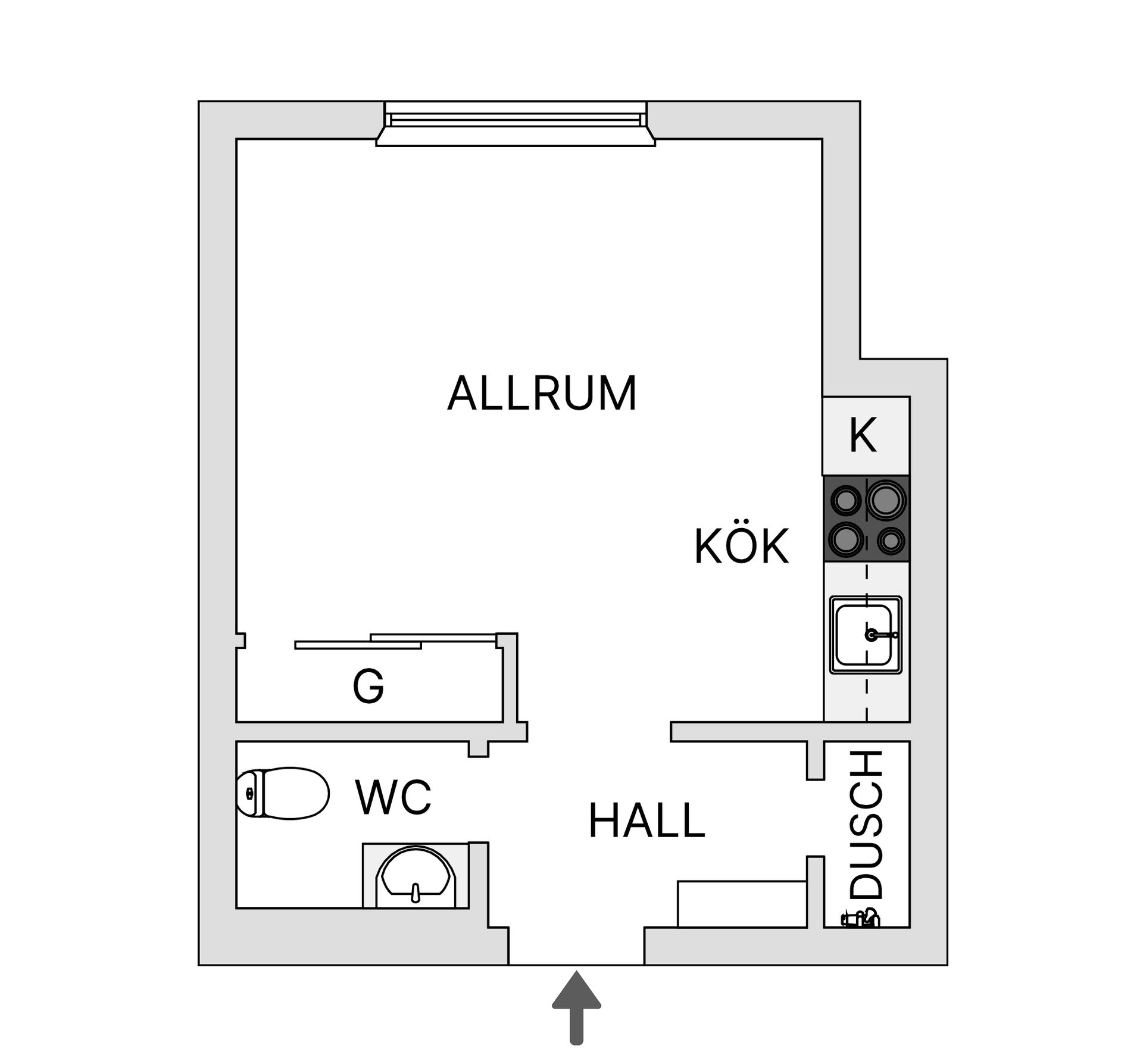 Bostadsrätt, Narvavägen 73, Bymarken, Jönköping