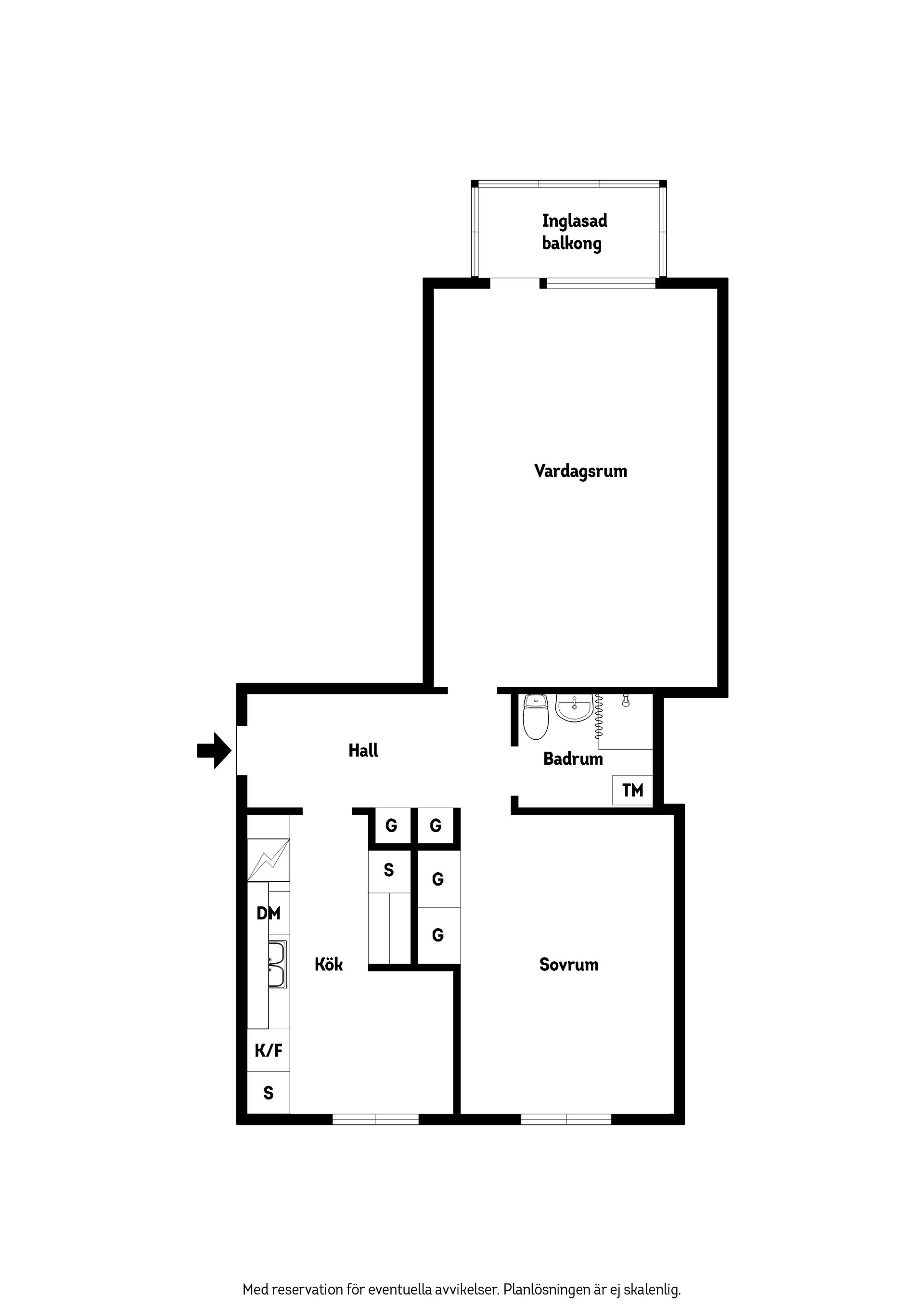 Bostadsrätt, Hagtornsvägen 11, Odal, Kristianstad
