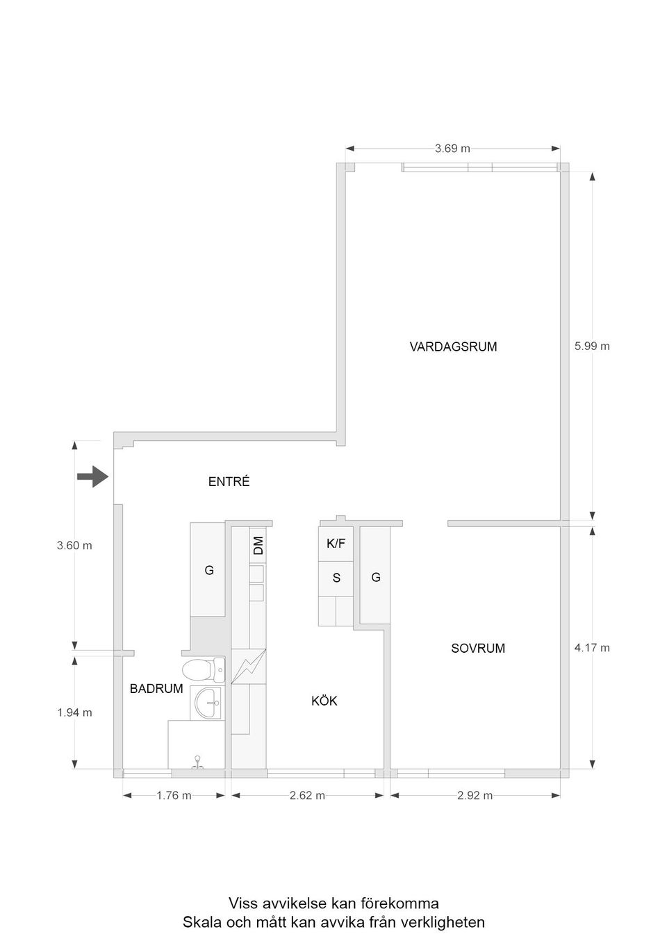 Bostadsrätt, Ödegårdsgatan 12, Johannelund, Linköping