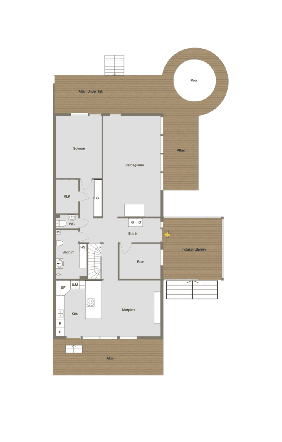 Villa, Hackspettvägen 27, Bålsta Norra Västerdalen, Håbo