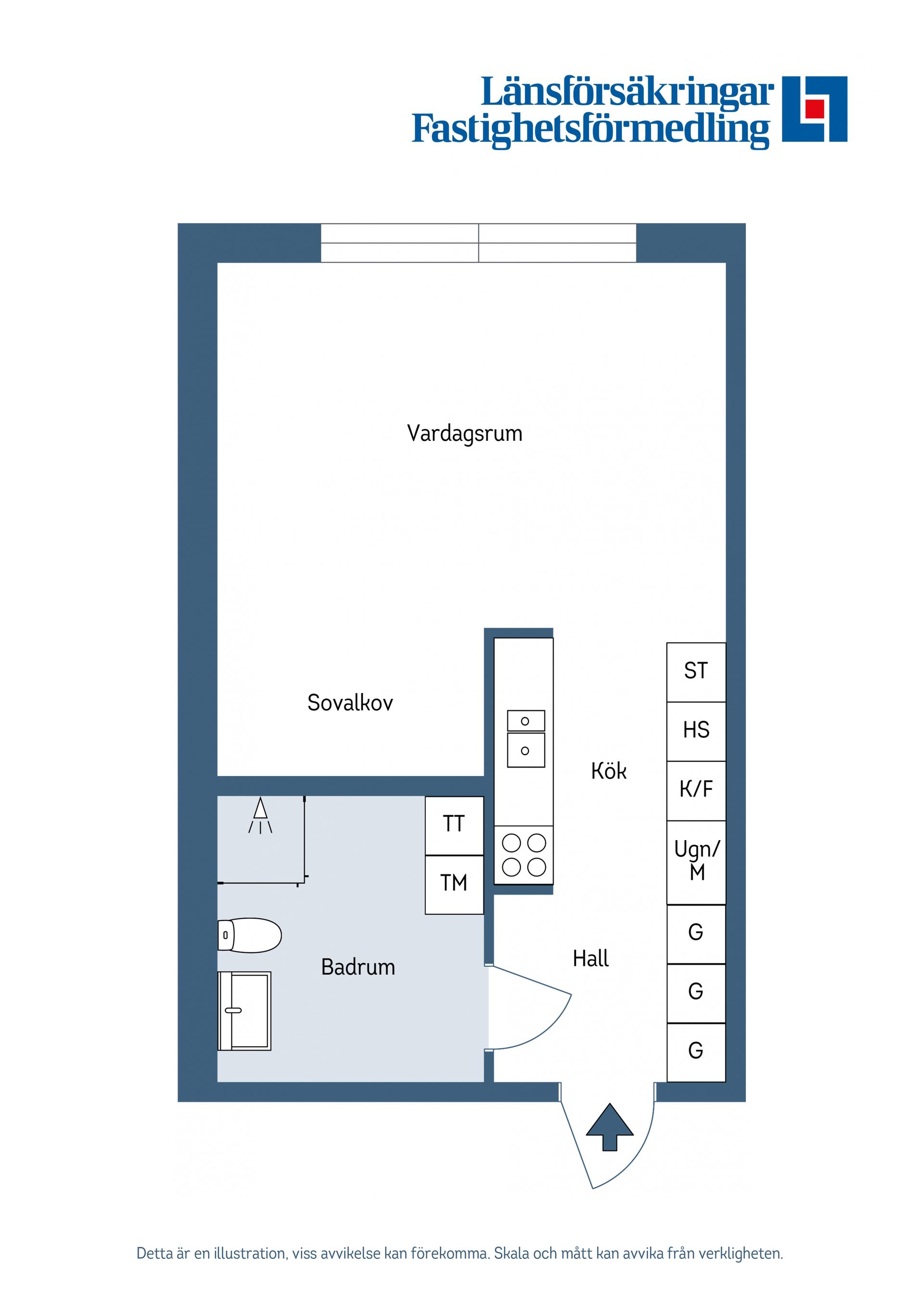 Bostadsrätt, Kvarngränd 5, 9 tr, Kvarnholmen, Nacka
