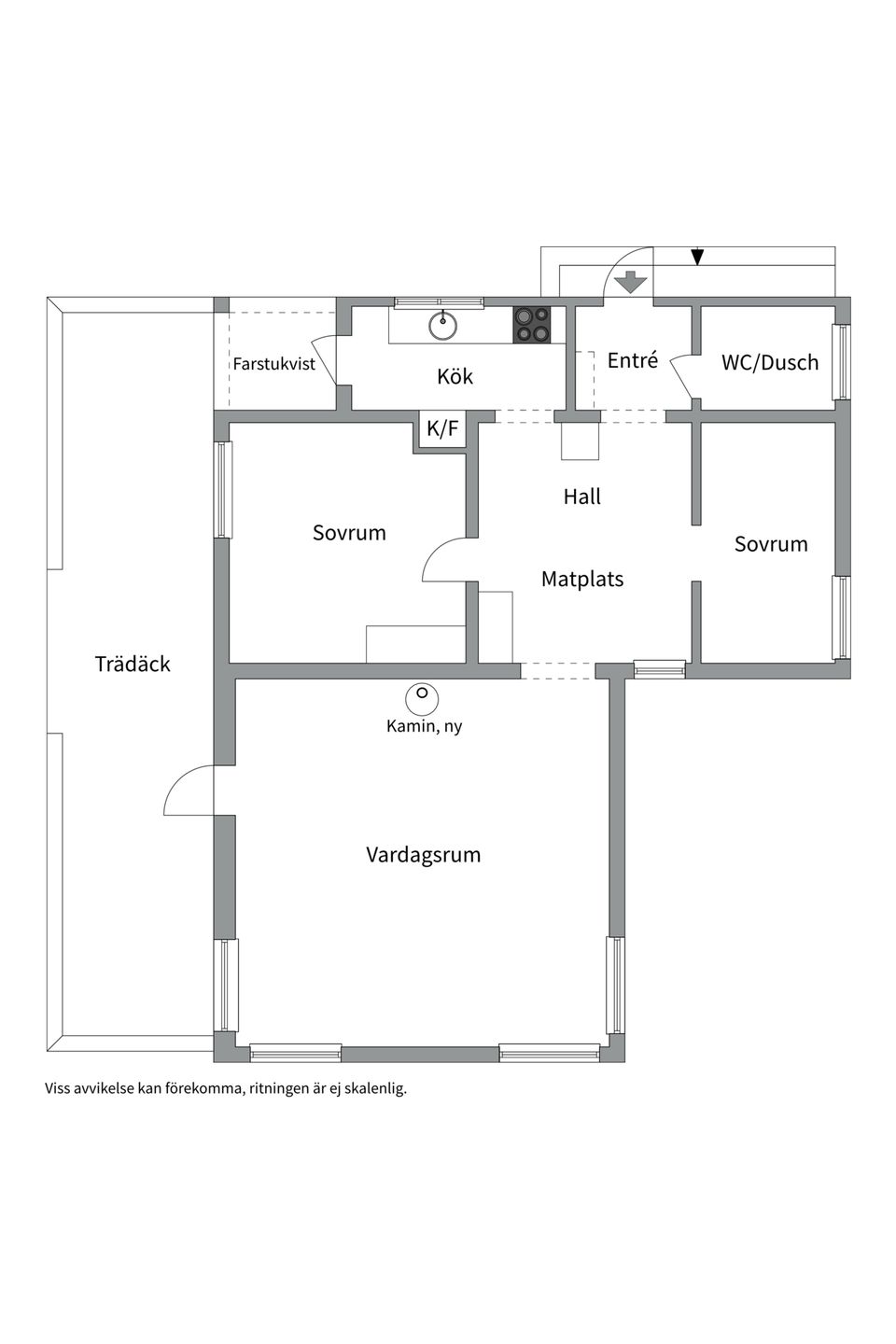 Fritidshus, Abborrkroksvägen 9A, Aborrkroken, Överby, Värmdö