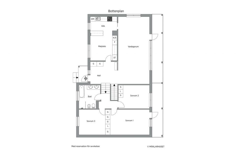 Villa, Måsgatan 15, Petersvik, Sundsvall