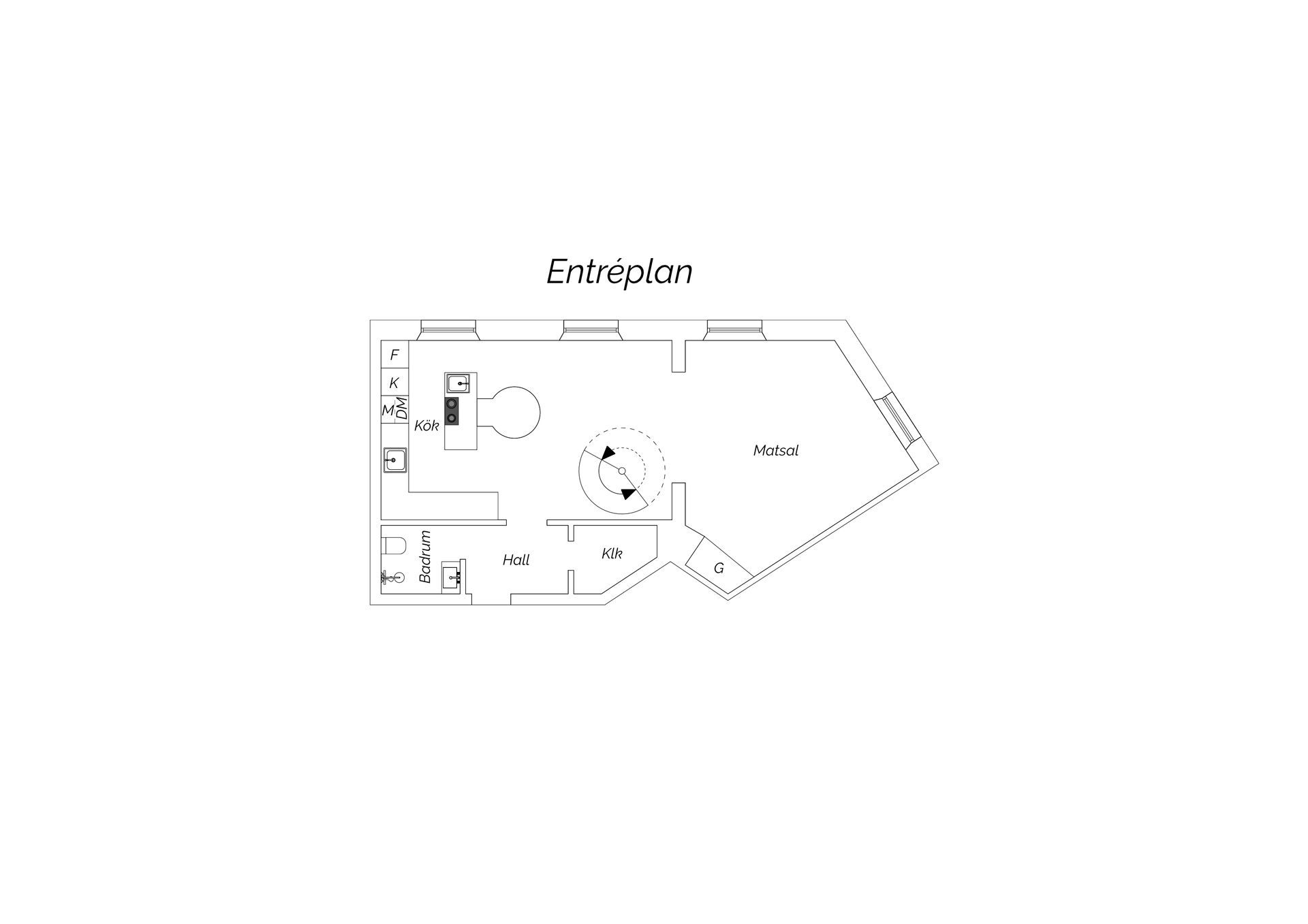 Bostadsrätt, Trappgränd 4, Gamla Råsunda, Solna