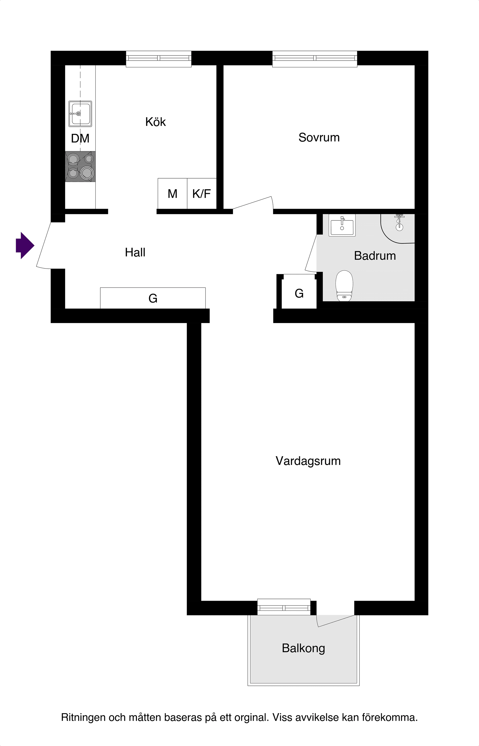 Bostadsrätt, Svartbäcksgatan 74B, Svartbäcken, Uppsala
